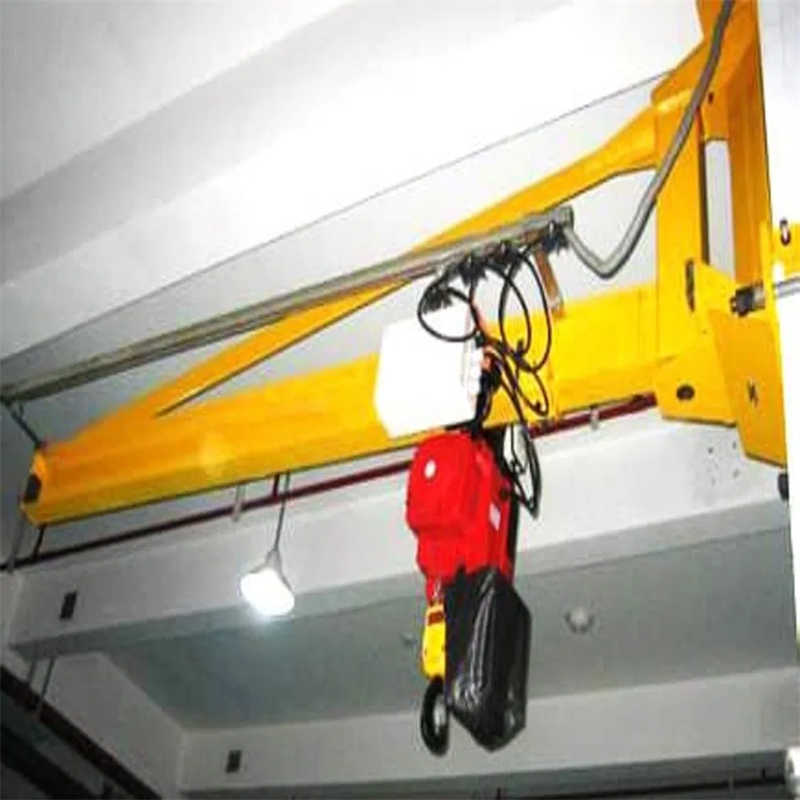 Robust 1500kg Wall Mounted Jib Crane for Polish Steel Fabrication Workshop