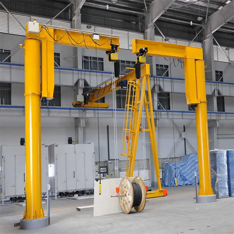 360° Rotating 800kg Pillar Mounted Jib Crane with Chain Hoist for Italy