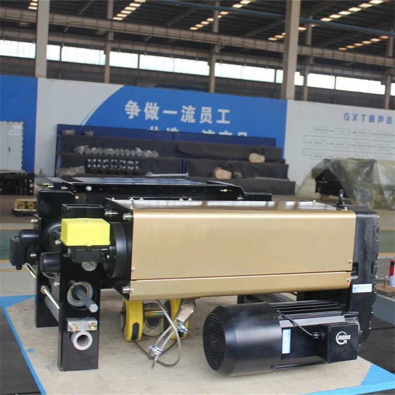 Kcicranes 5-50ton European Type Electric Hoist Hook Type Wire Rope Hoist