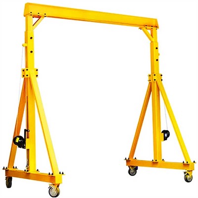 Easy Installation 360 Degree Rotation Gantry Crane with Electric Wire Rope Hoist
