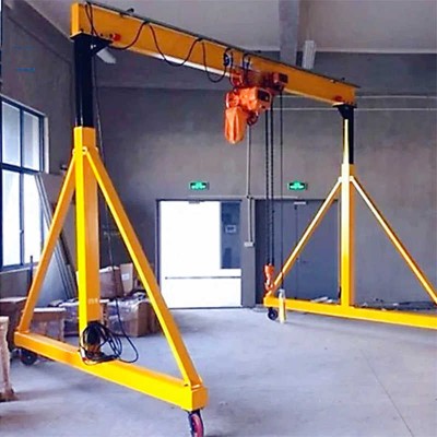 2ton Lifting Mobile Gantry Crane Factory Portable Gantry Crane with 4 Wheels