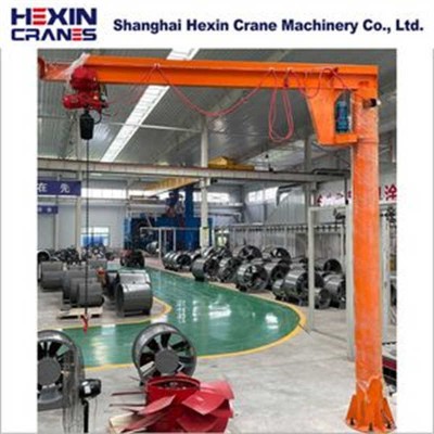 China Manufacturer Price 1t 2t 3t Floor Mounted Free Standing Pillar Jib Crane