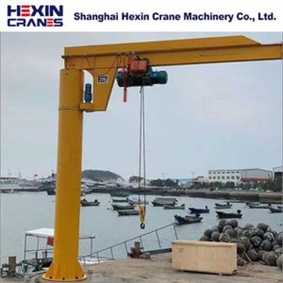 Space Saving 1t 2t 3t 5t Customizable Floor Mounted Fixed Pillar Jib Crane