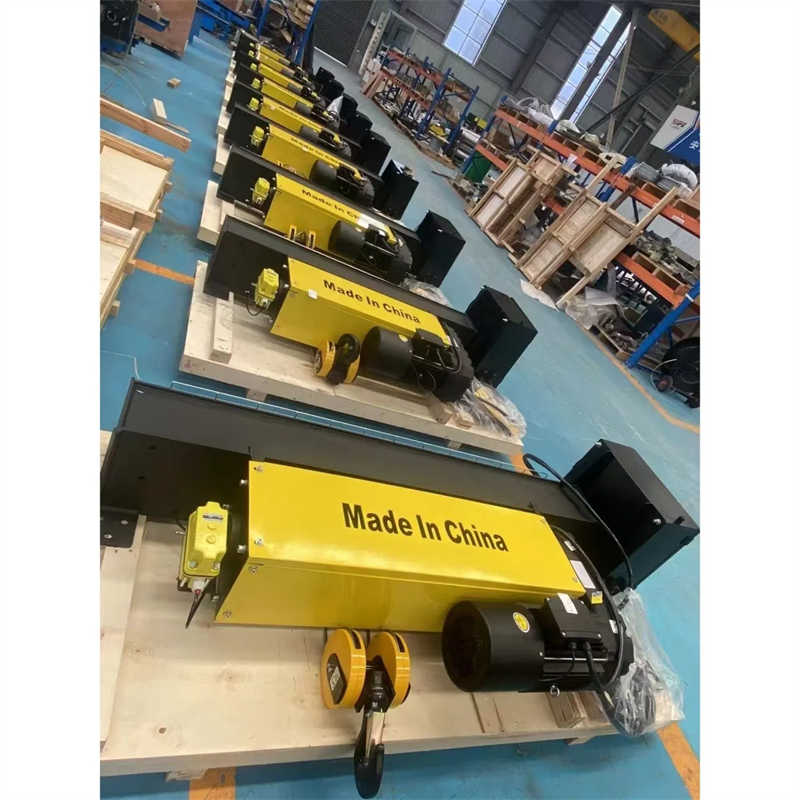Low Headroom European Type Wire Rope Electric Hoist 5 Ton to 20 Ton Range