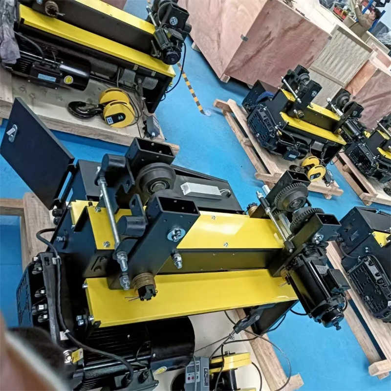 European Wire Rope Electric Hoist 80 Ton for Heavy Lifting in African Ports