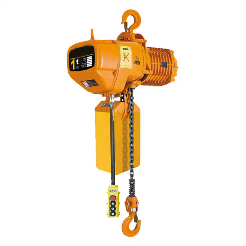 Electric Chain Hoist 1 Ton Single Phase for USA Workshops & Garages