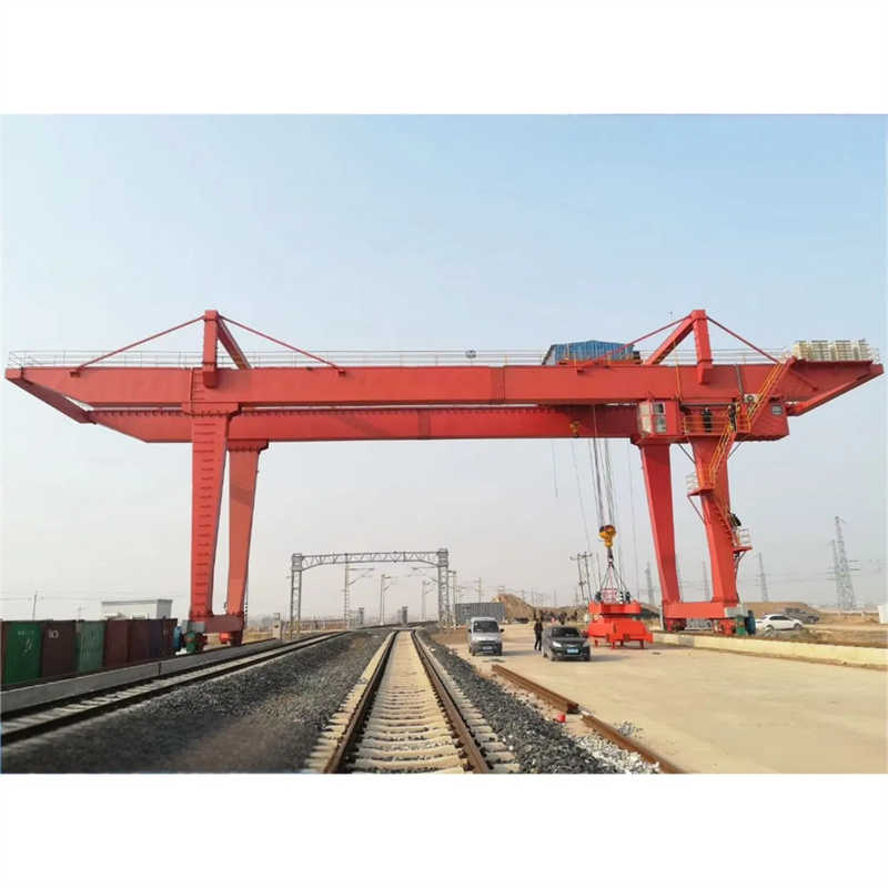 China Export 35 Ton Rubber Tyred Container Gantry Crane for SEA Ports