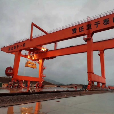 Electric Rubber Tyred Container Gantry Crane 35 Ton for European Terminals
