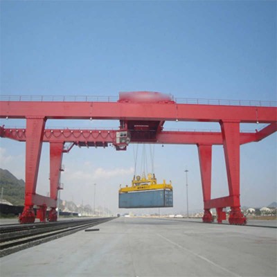 Chinese Factory Price 45 Ton Rubber Tyred Container Gantry Crane for Brazil