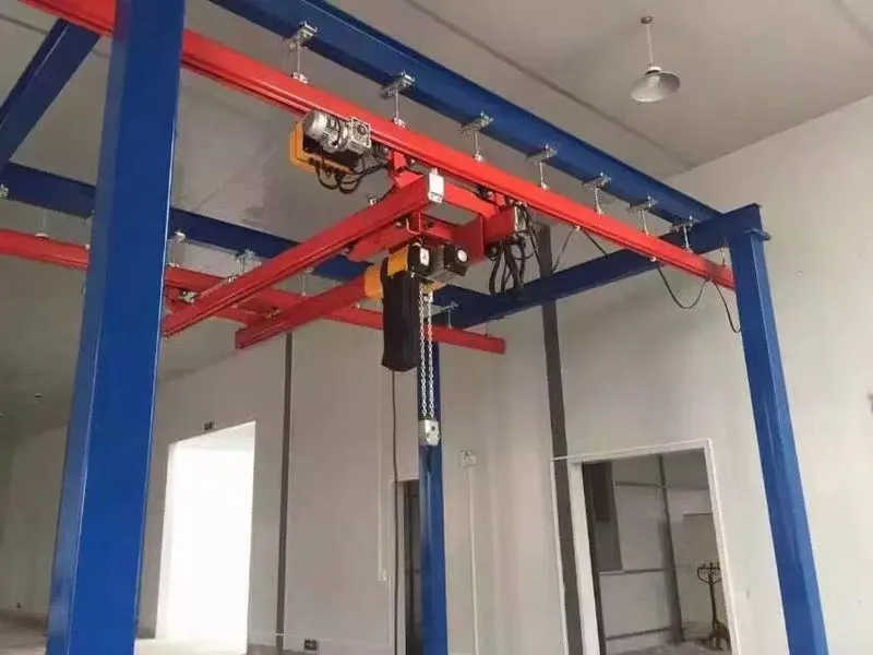 KBK Aluminum Suspension Crane 250kg for Clean Room and Laboratory