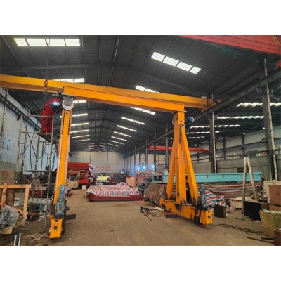 Portable Gantry Crane 2 Ton with Electric Hoist for German Factories