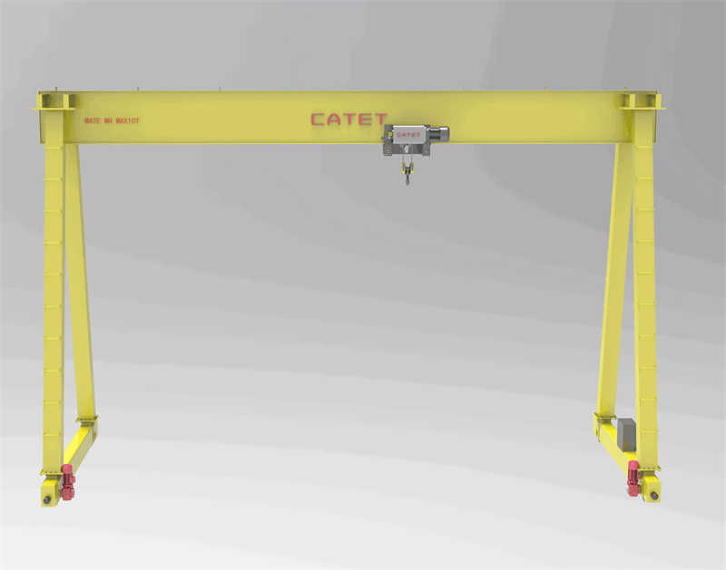 European Gantry Crane 10 Ton with Full CE Certification for EU Market