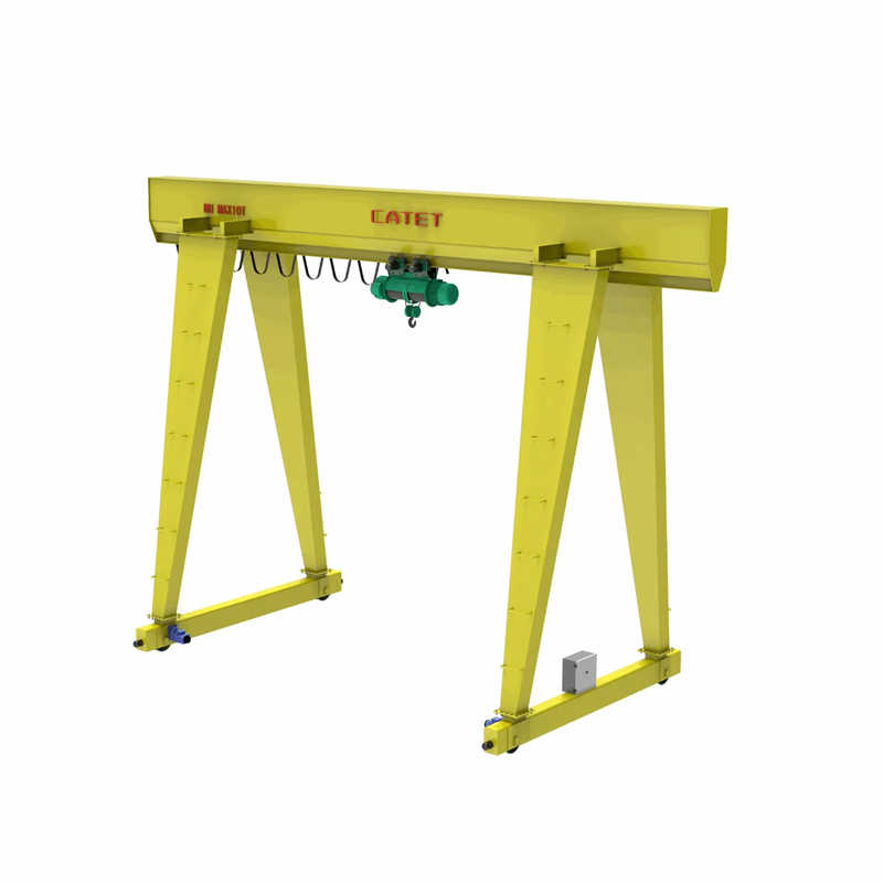 Single Girder Gantry Crane 5t Compact and Versatile for Warehouse Logistics