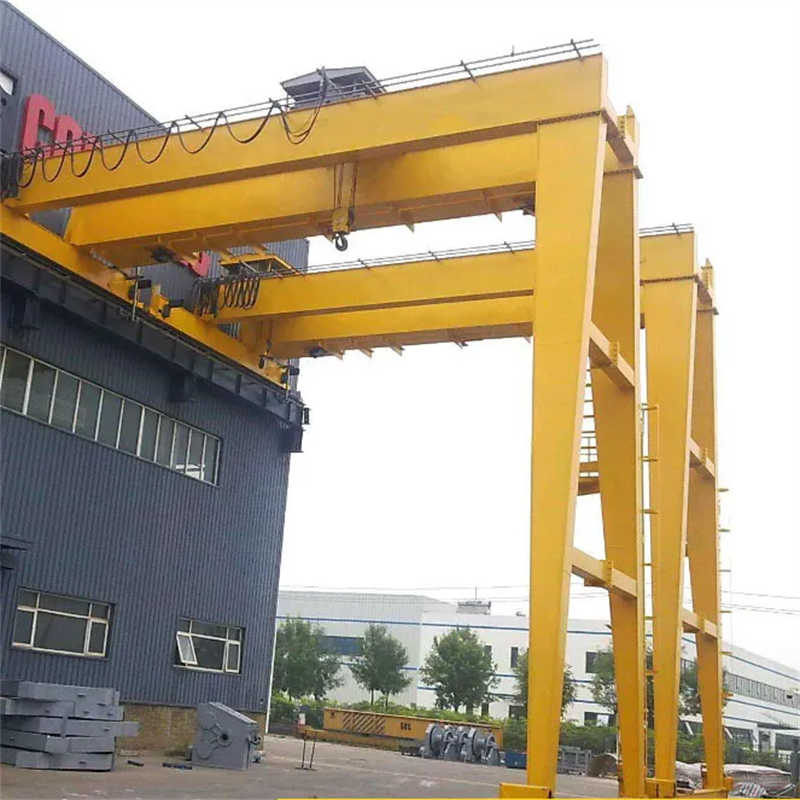 10 Ton Rail Mounted Semi Gantry Crane for Australia from China