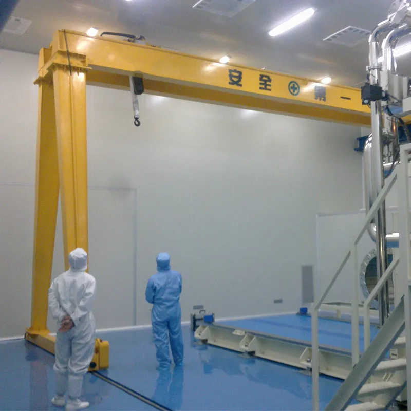 8 Ton Single Beam Semi Gantry Crane Export from China to UK