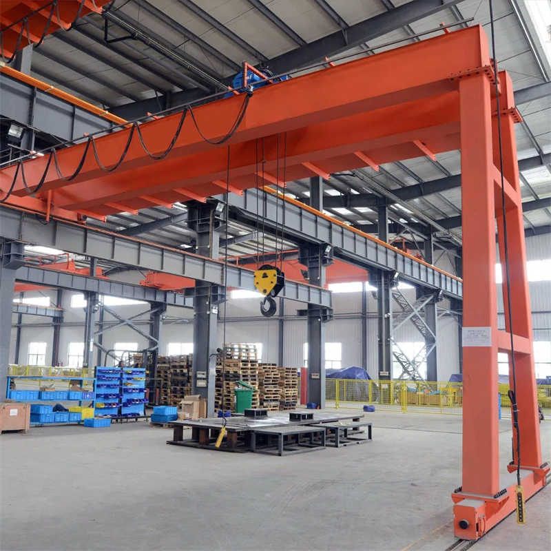 8 Ton Single Beam Semi Gantry Crane Export from China to UK