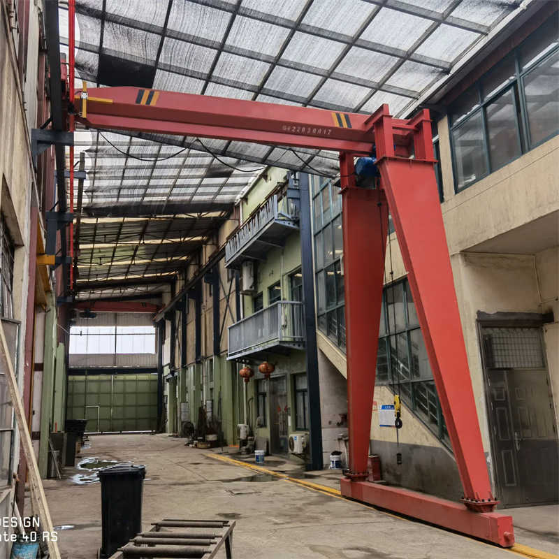 20 Ton Semi Gantry Crane with Double Girder Export to Mexico