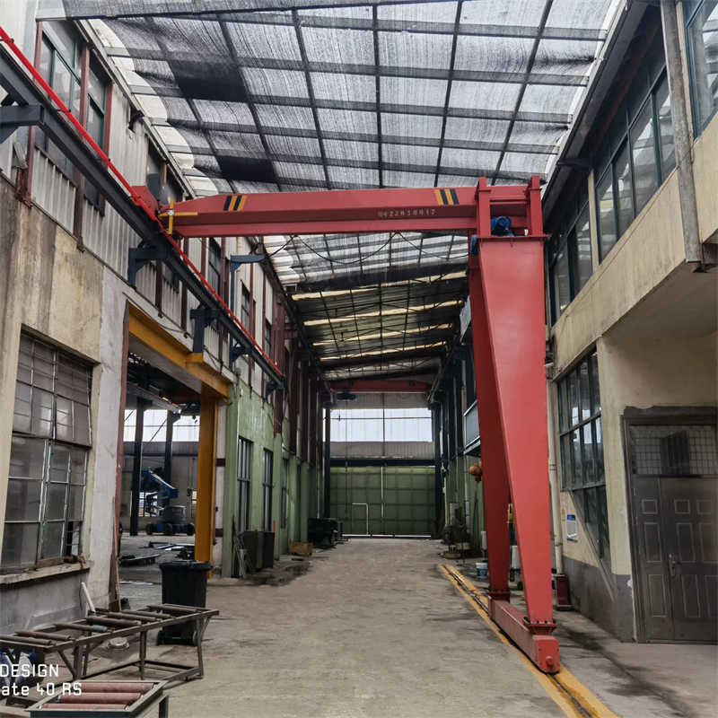 20 Ton Semi Gantry Crane with Double Girder Export to Mexico