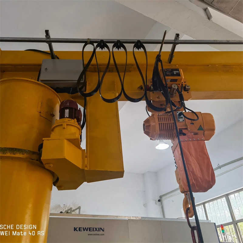 500kg Electric Jib Crane Export from China to Germany