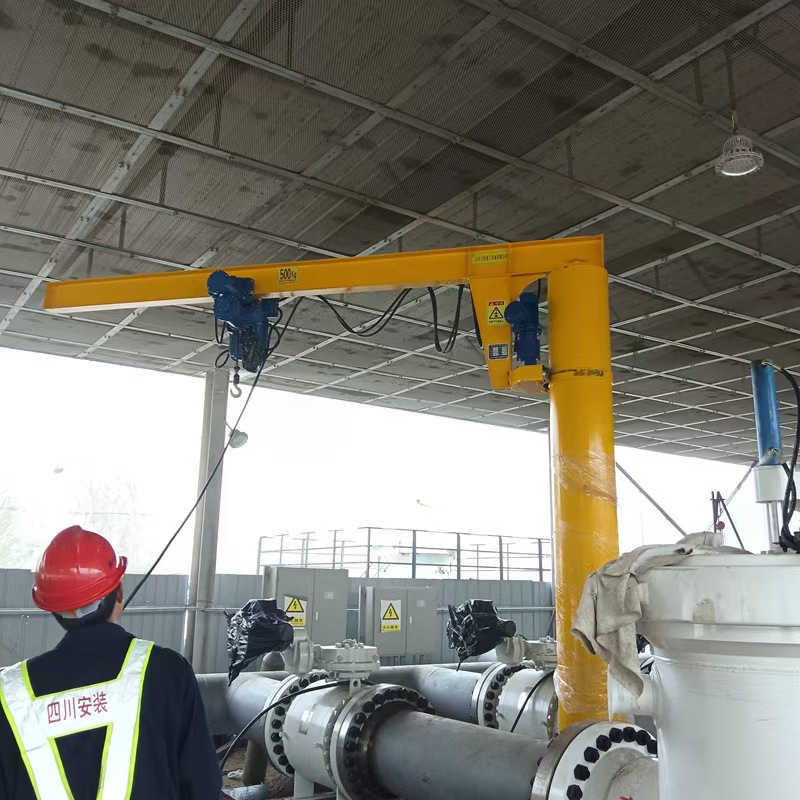 5 Ton Electric Jib Crane with Hoist for Middle East Markets