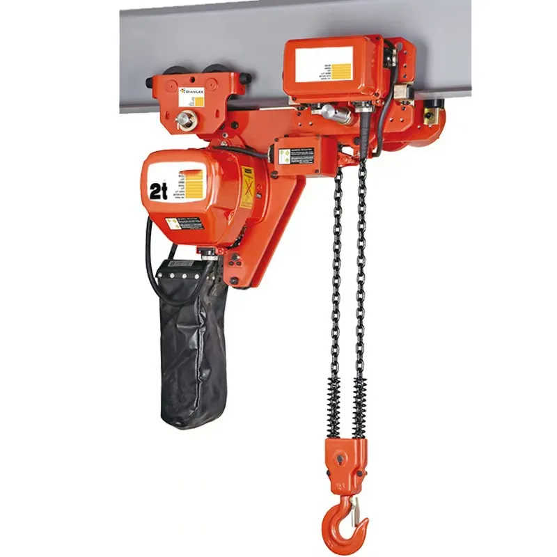 0.5 Ton 110V Electric Chain Hoist Low Headroom for Canada