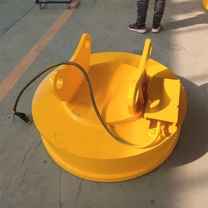 1 Ton Lifting Magnet for Scrap Metal, 220V Export from China to USA