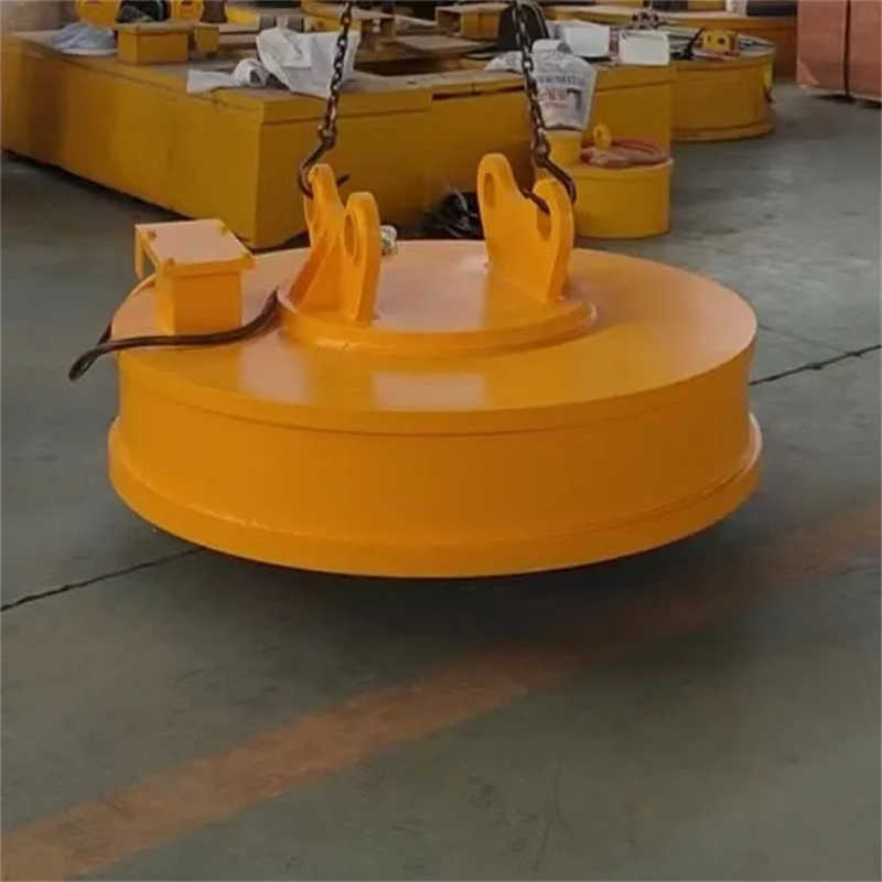 1 Ton Lifting Magnet for Scrap Metal, 220V Export from China to USA