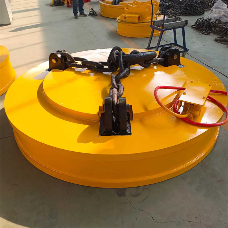 1 Ton Lifting Magnet for Scrap Metal, 220V Export from China to USA