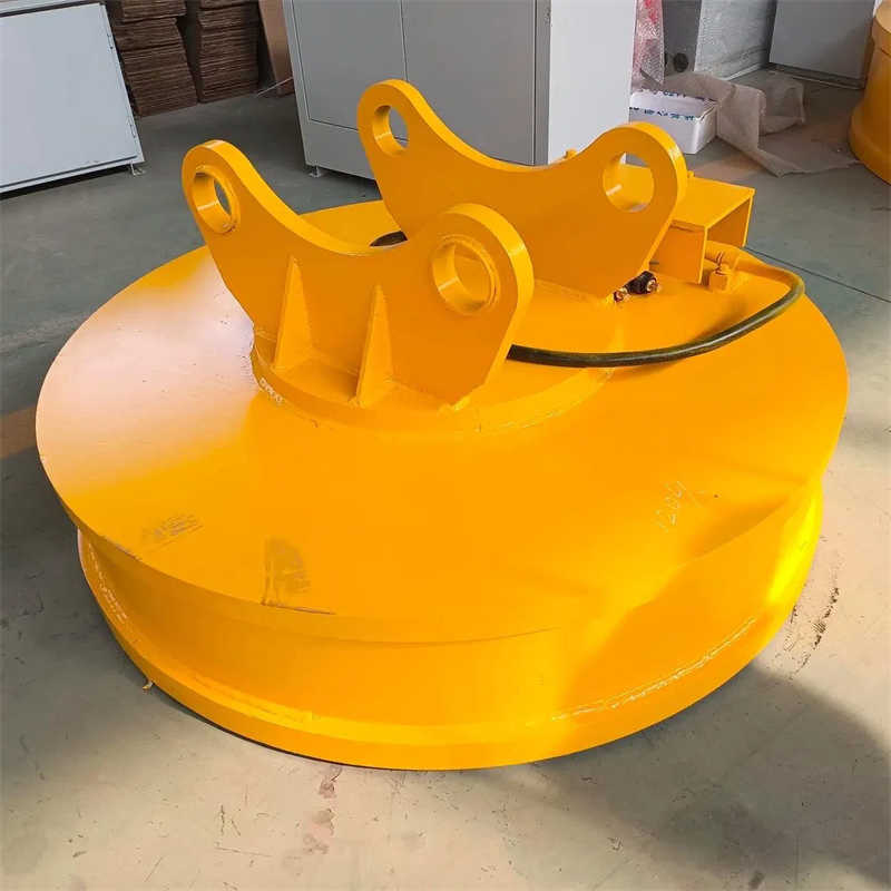 1 Ton Lifting Magnet for Scrap Metal, 220V Export from China to USA