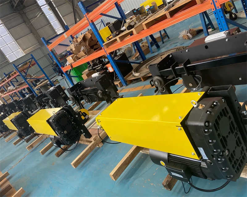 20 Ton Robust European Electric Wire Rope Hoist Export to Saudi Arabia