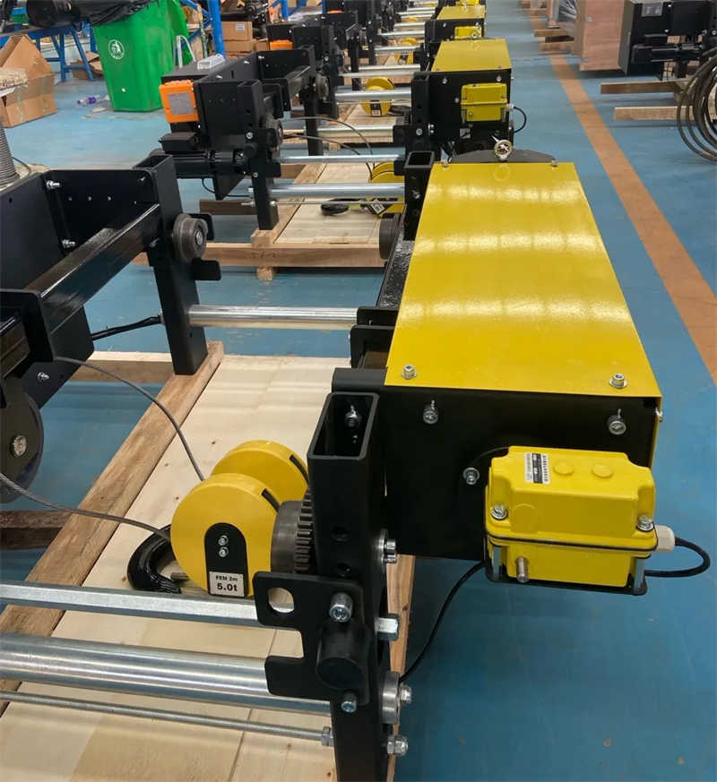 20 Ton Robust European Electric Wire Rope Hoist Export to Saudi Arabia