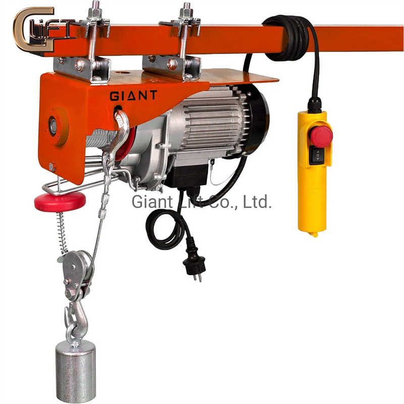250kg Mini Electric Hoist without Trolley for DIY Use in UK