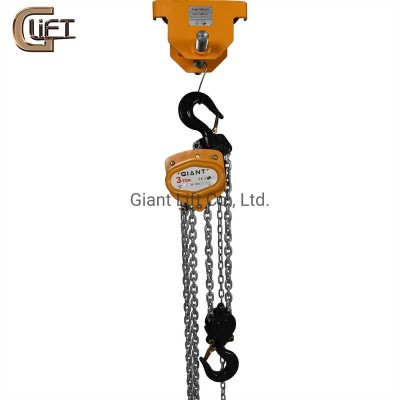 3 Ton Manual Chain Block with Galvanized Chain for Canada