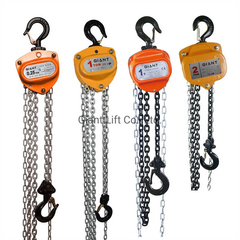 10 Ton Heavy Duty Manual Chain Hoist with Safety Hook for Australia