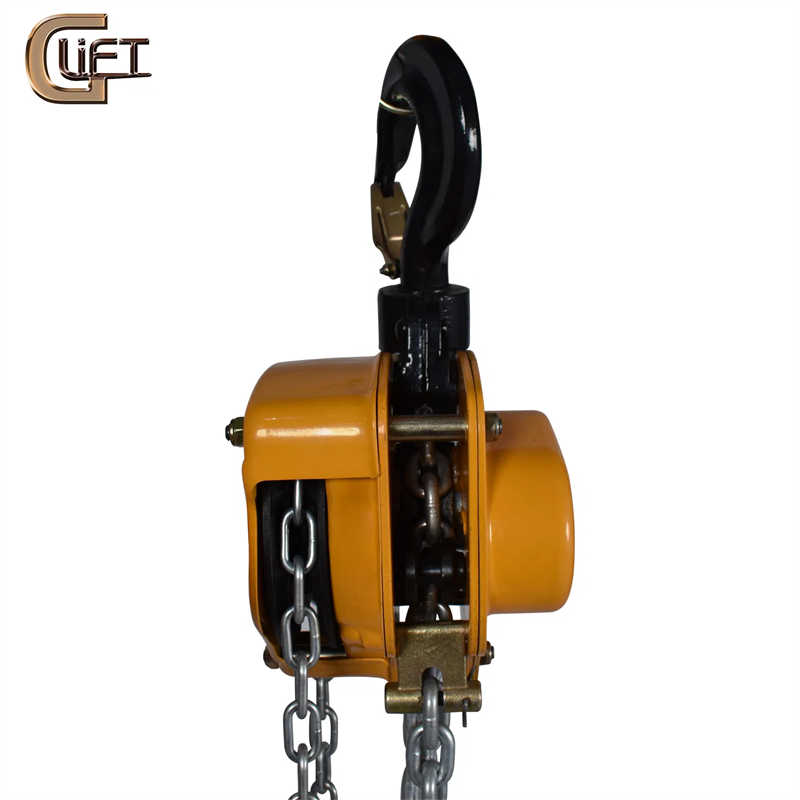 1 Ton & 2 Ton Light Duty Manual Chain Block Set for Southeast Asia