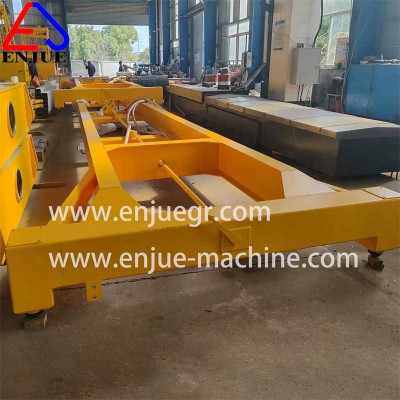 10FT Manual Lifting Spreader Beam for 20ft Containers Export to UAE