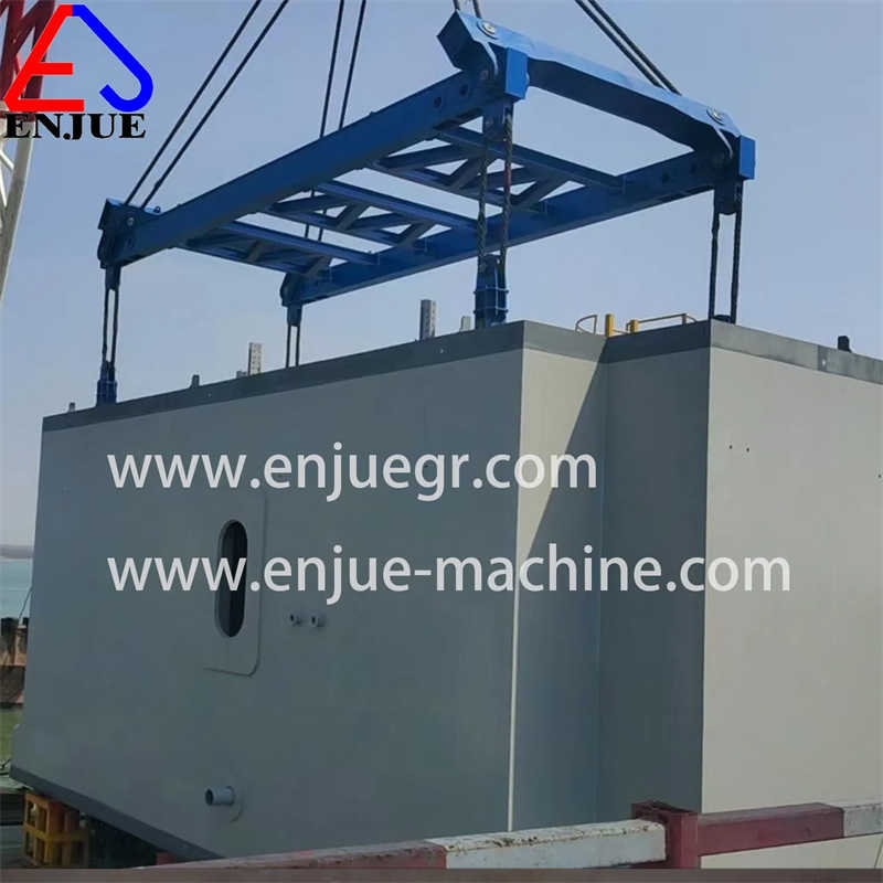 10FT Manual Lifting Spreader Beam for 20ft Containers Export to UAE