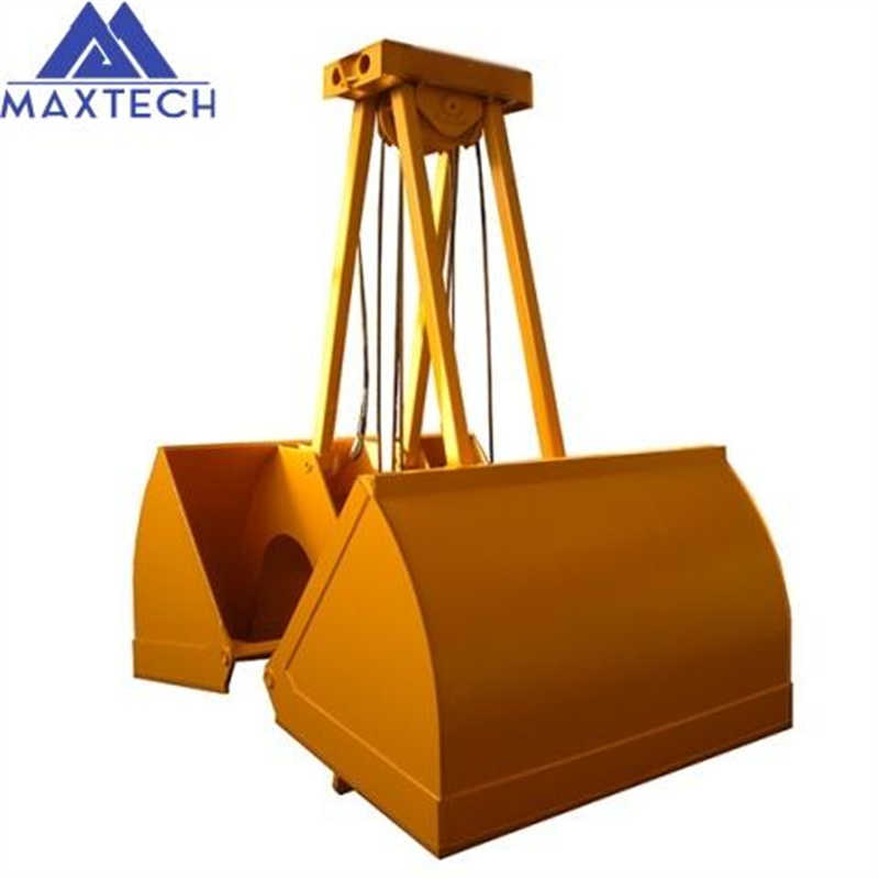 Reinforced Mechanical Grab for Heavy Bulk Material Handling