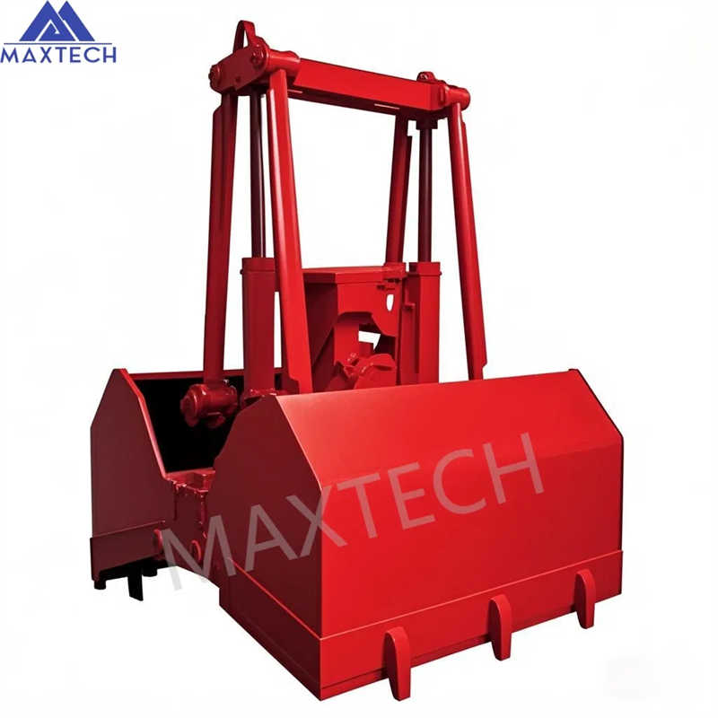 Reinforced Mechanical Grab for Heavy Bulk Material Handling