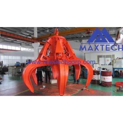 Heavy-Duty Hydraulic Grab for Efficient Bulk Material Handling