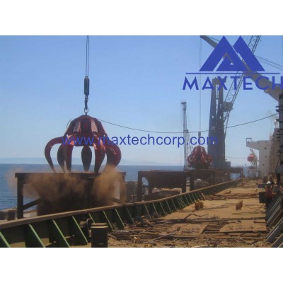 Robust Hydraulic Grab for Heavy-Load Materials and Scrap