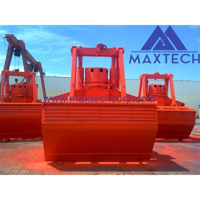 Versatile Electric Hydraulic Grab for Ports and Logistics Hubs