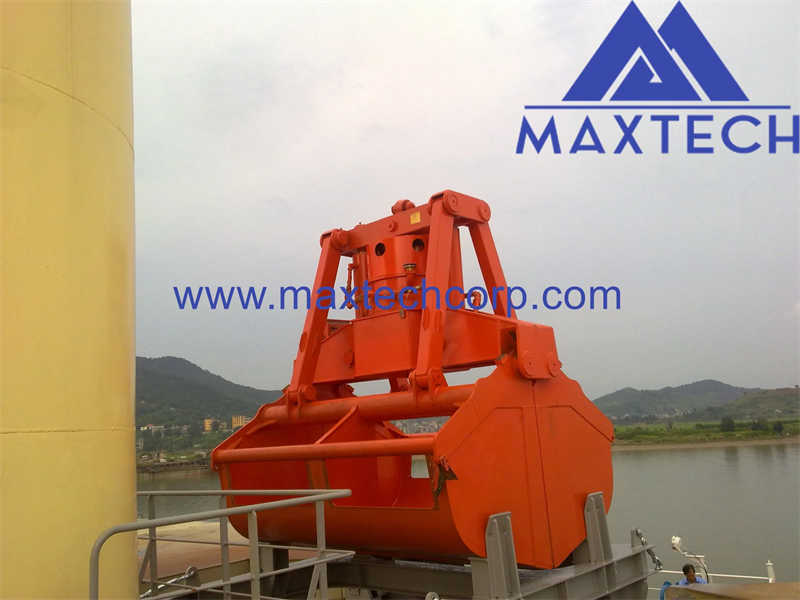 Reliable Electric Hydraulic Grab for Continuous Cargo Handling