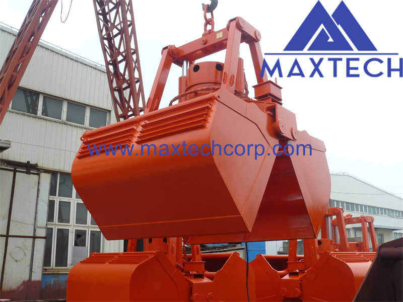 Reliable Electric Hydraulic Grab for Continuous Cargo Handling