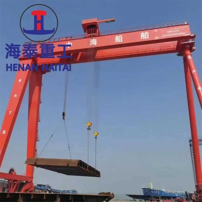 250 Ton Rail Mounted Gantry Crane Supplied to Indian Shipbuilders