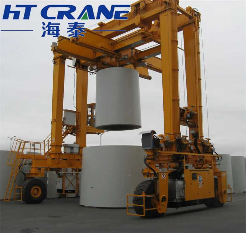 42t Rubber Tyred Crane Delivered to Vietnamese New Port Project
