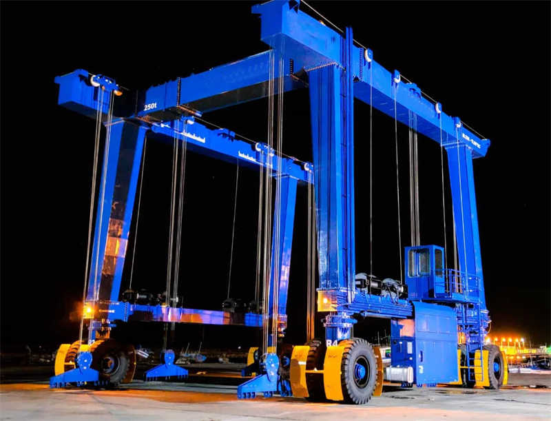 250t Mobile Boat Crane Export to Russian Marine Bases