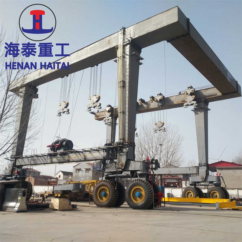 500t Mobile Boat Crane Commissioned for Mexican Harbors