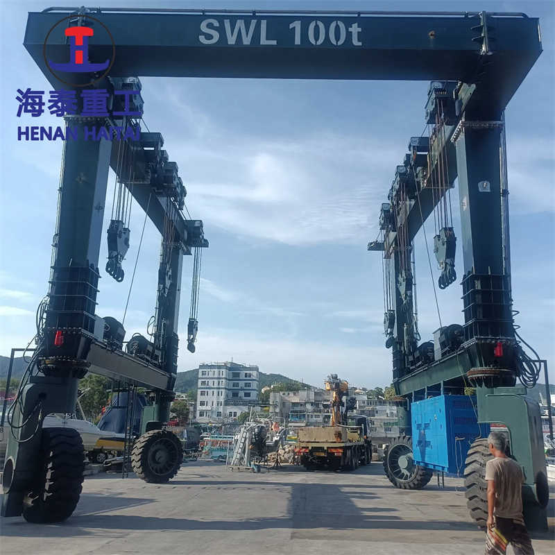 250t Mobile Boat Crane Export to Russian Marine Bases