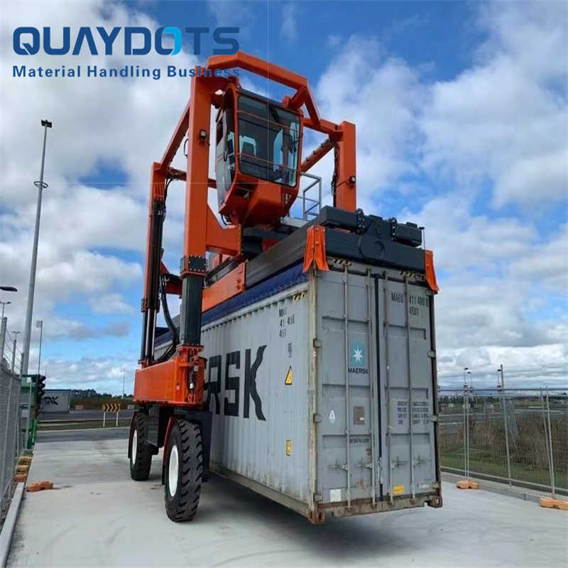 40t Rubber Tyre Straddle Carrier for African Container Yards